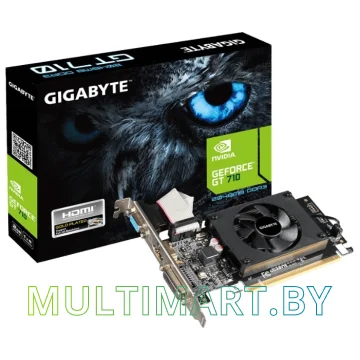 Видеокарта Gigabyte GeForce GT 710 2GB DDR3 (GV-N710D3-2GL Rev2.0) картинка 5